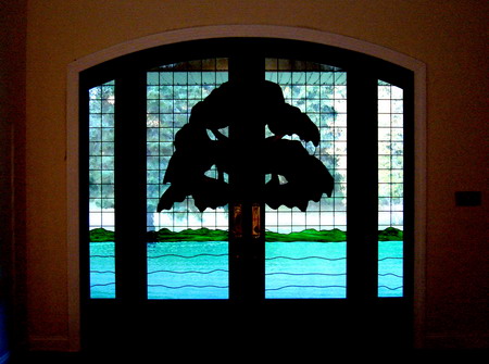 Custom Tree Door Silhouette
